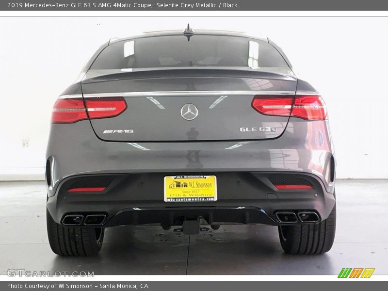 Selenite Grey Metallic / Black 2019 Mercedes-Benz GLE 63 S AMG 4Matic Coupe