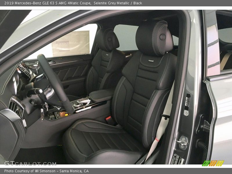 Front Seat of 2019 GLE 63 S AMG 4Matic Coupe