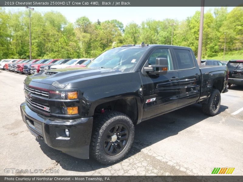 Black / Jet Black 2019 Chevrolet Silverado 2500HD LT Crew Cab 4WD