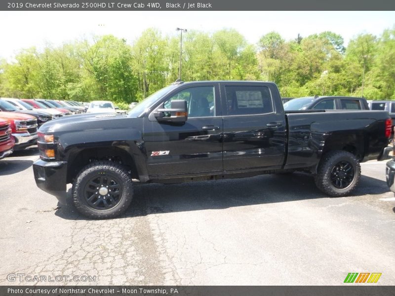 Black / Jet Black 2019 Chevrolet Silverado 2500HD LT Crew Cab 4WD