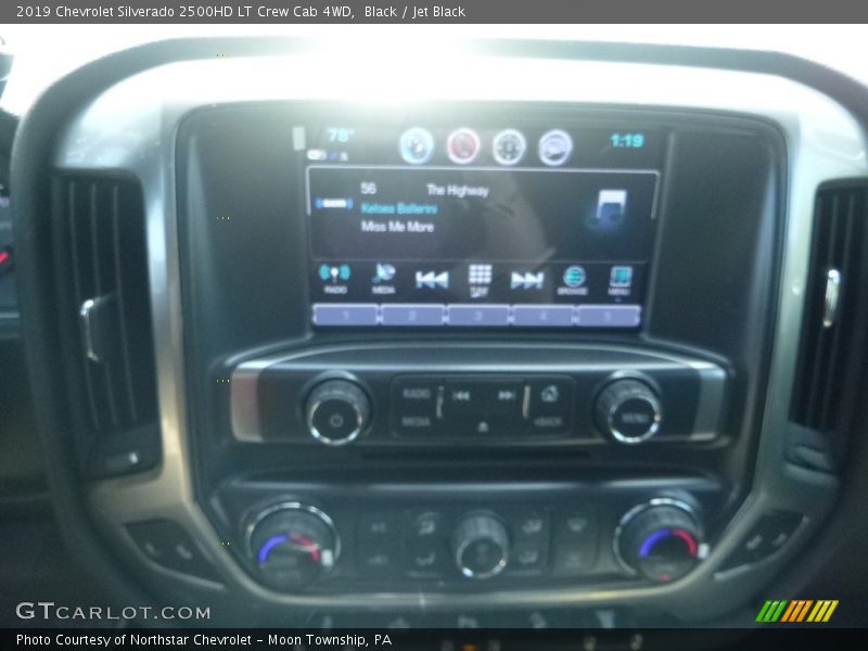 Black / Jet Black 2019 Chevrolet Silverado 2500HD LT Crew Cab 4WD