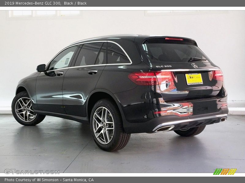Black / Black 2019 Mercedes-Benz GLC 300