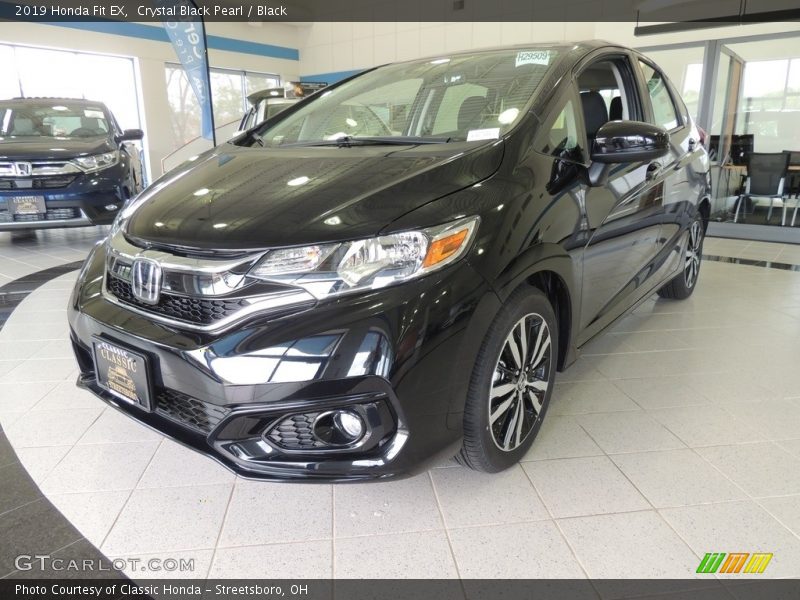 Crystal Black Pearl / Black 2019 Honda Fit EX
