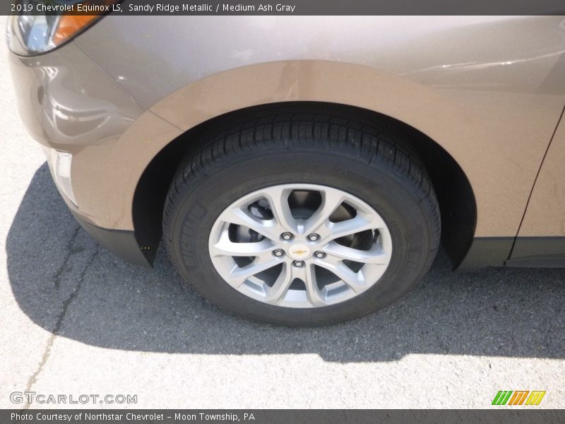 Sandy Ridge Metallic / Medium Ash Gray 2019 Chevrolet Equinox LS