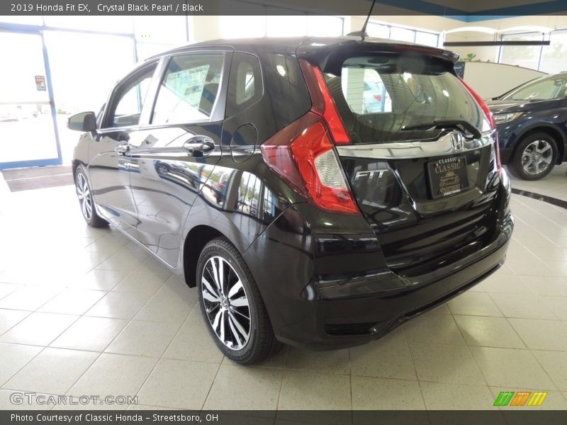 Crystal Black Pearl / Black 2019 Honda Fit EX