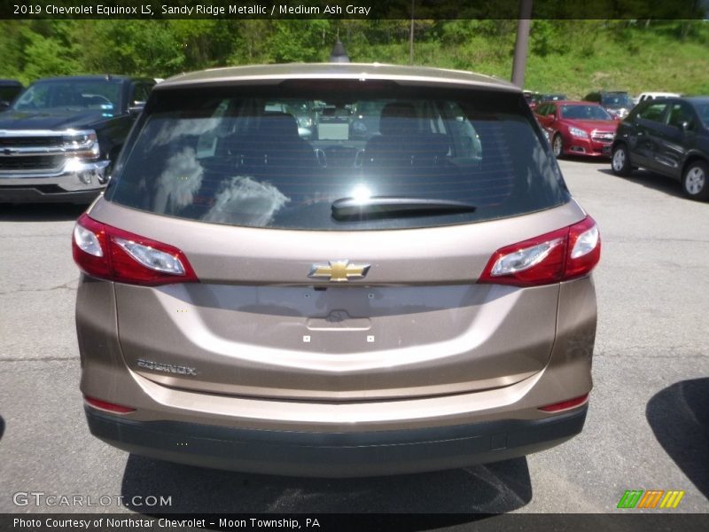 Sandy Ridge Metallic / Medium Ash Gray 2019 Chevrolet Equinox LS