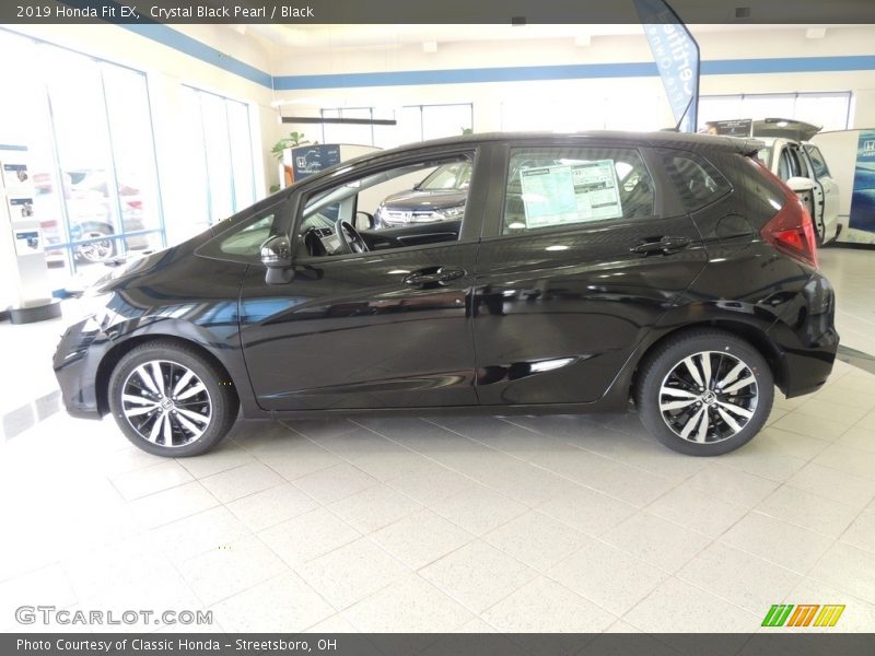 Crystal Black Pearl / Black 2019 Honda Fit EX
