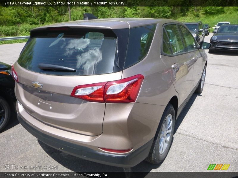 Sandy Ridge Metallic / Medium Ash Gray 2019 Chevrolet Equinox LS