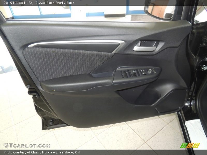 Crystal Black Pearl / Black 2019 Honda Fit EX