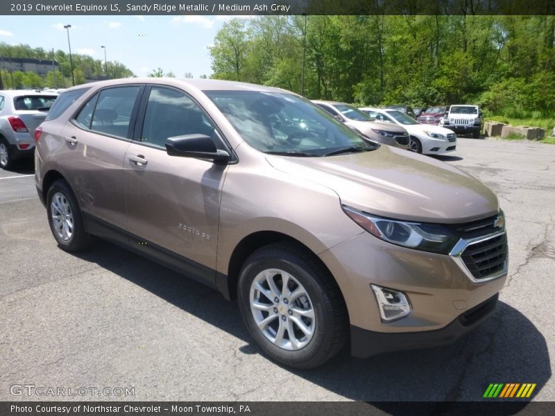 Sandy Ridge Metallic / Medium Ash Gray 2019 Chevrolet Equinox LS