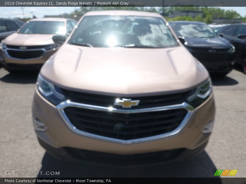 Sandy Ridge Metallic / Medium Ash Gray 2019 Chevrolet Equinox LS