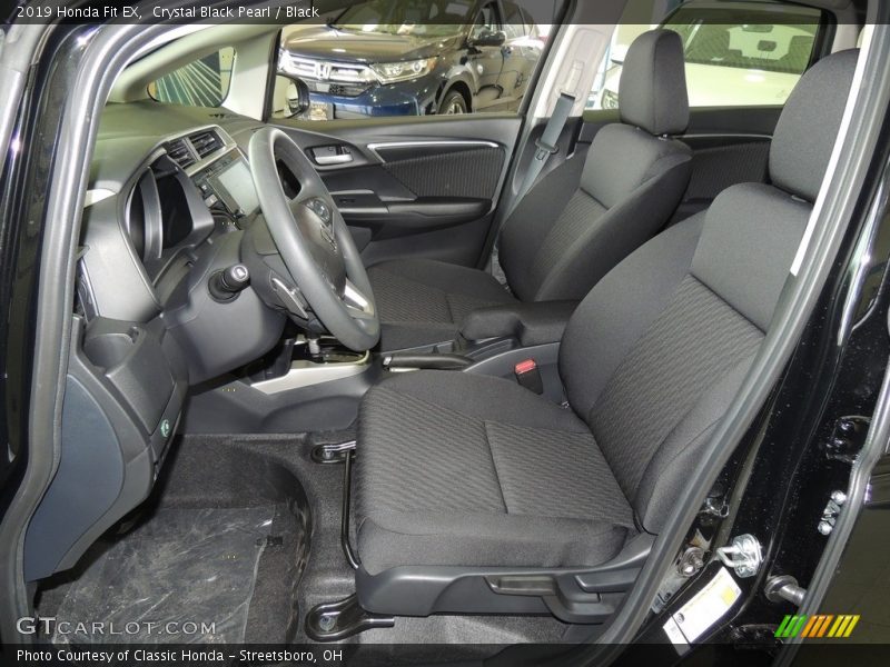 Crystal Black Pearl / Black 2019 Honda Fit EX