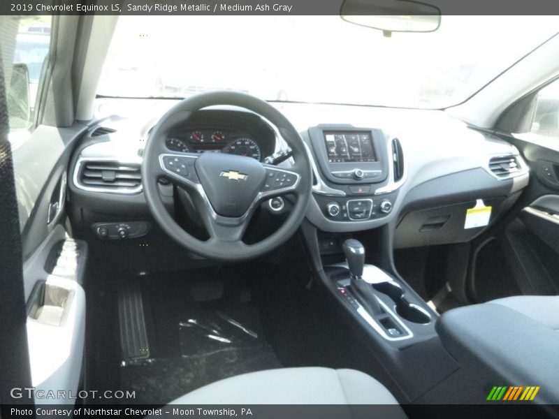 Sandy Ridge Metallic / Medium Ash Gray 2019 Chevrolet Equinox LS