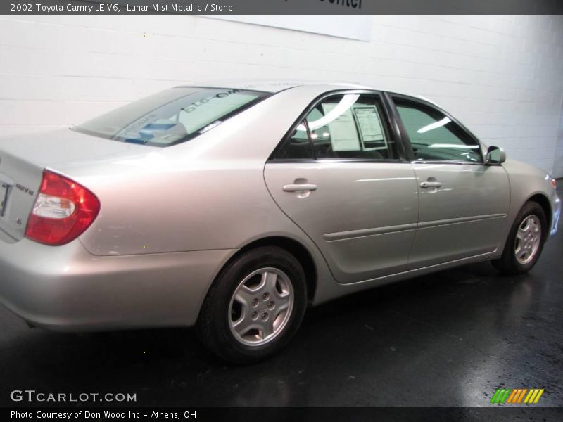 Lunar Mist Metallic / Stone 2002 Toyota Camry LE V6