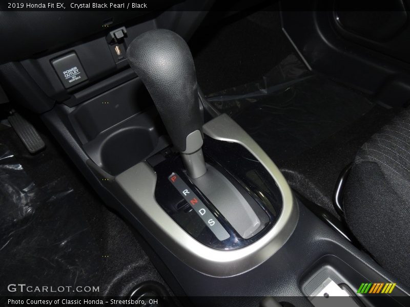 Crystal Black Pearl / Black 2019 Honda Fit EX