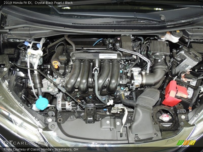 Crystal Black Pearl / Black 2019 Honda Fit EX
