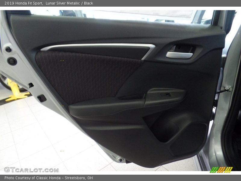 Lunar Silver Metallic / Black 2019 Honda Fit Sport
