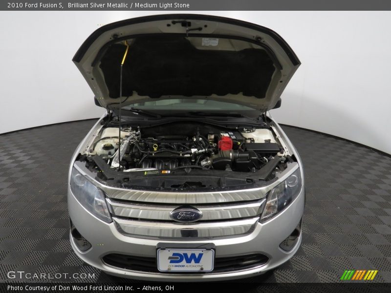 Brilliant Silver Metallic / Medium Light Stone 2010 Ford Fusion S