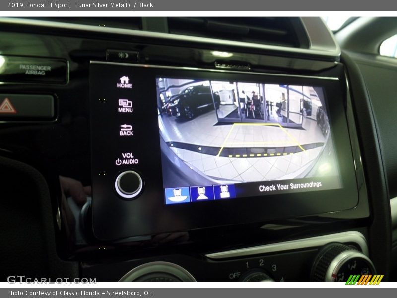 Lunar Silver Metallic / Black 2019 Honda Fit Sport