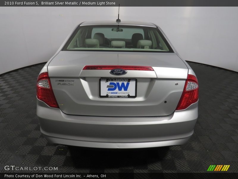 Brilliant Silver Metallic / Medium Light Stone 2010 Ford Fusion S