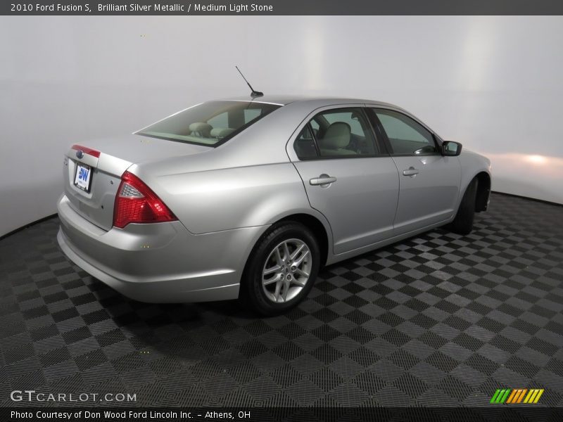 Brilliant Silver Metallic / Medium Light Stone 2010 Ford Fusion S