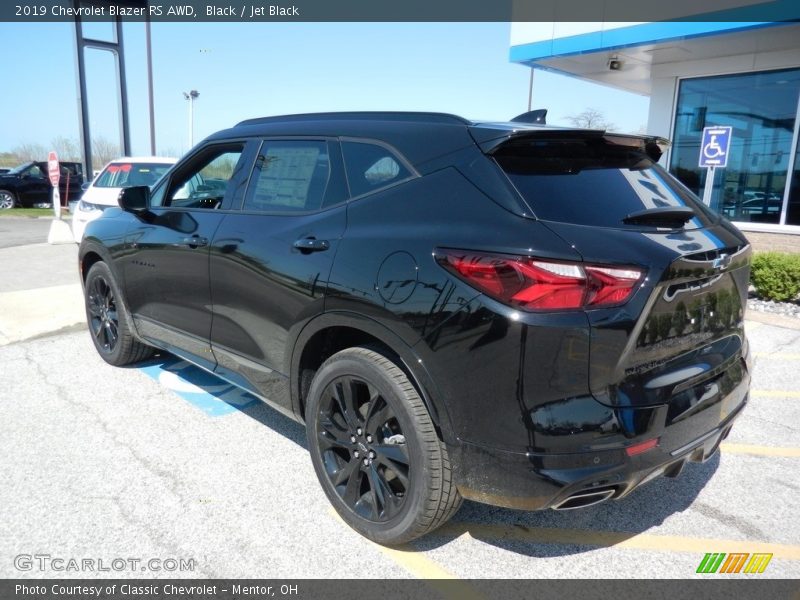 Black / Jet Black 2019 Chevrolet Blazer RS AWD