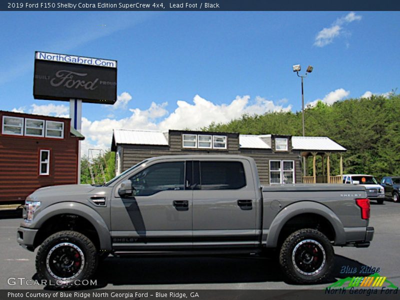 Lead Foot / Black 2019 Ford F150 Shelby Cobra Edition SuperCrew 4x4