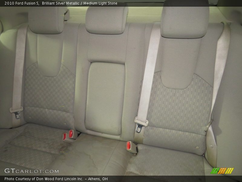 Brilliant Silver Metallic / Medium Light Stone 2010 Ford Fusion S