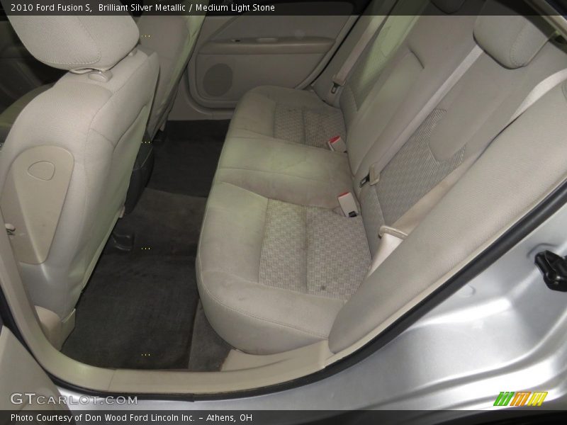 Brilliant Silver Metallic / Medium Light Stone 2010 Ford Fusion S