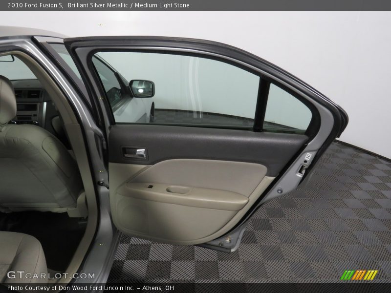 Brilliant Silver Metallic / Medium Light Stone 2010 Ford Fusion S