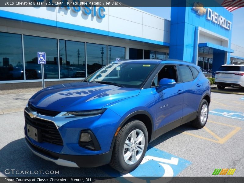 Kinetic Blue Metallic / Jet Black 2019 Chevrolet Blazer 2.5L Cloth