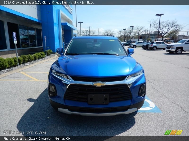 Kinetic Blue Metallic / Jet Black 2019 Chevrolet Blazer 2.5L Cloth