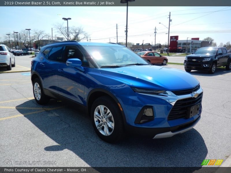 Kinetic Blue Metallic / Jet Black 2019 Chevrolet Blazer 2.5L Cloth