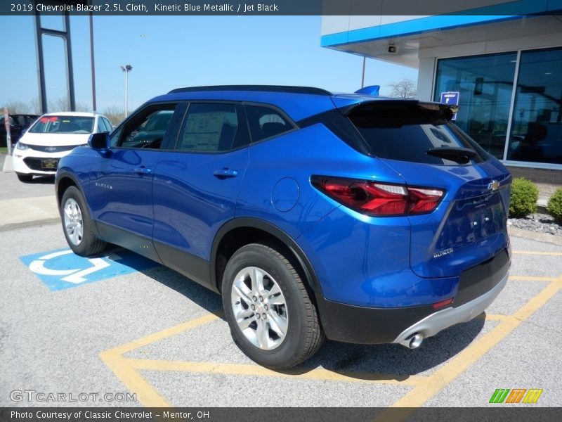 Kinetic Blue Metallic / Jet Black 2019 Chevrolet Blazer 2.5L Cloth