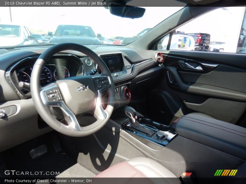 Summit White / Jet Black 2019 Chevrolet Blazer RS AWD