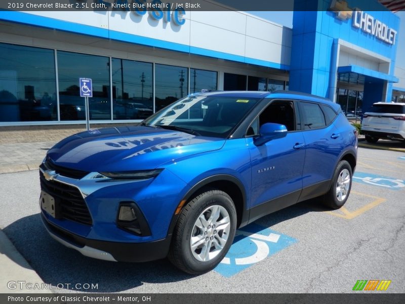 Kinetic Blue Metallic / Jet Black 2019 Chevrolet Blazer 2.5L Cloth
