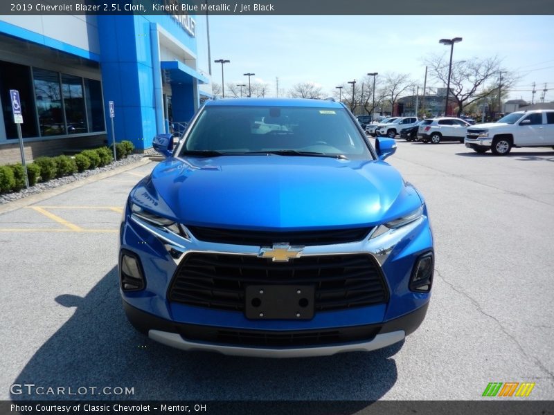 Kinetic Blue Metallic / Jet Black 2019 Chevrolet Blazer 2.5L Cloth