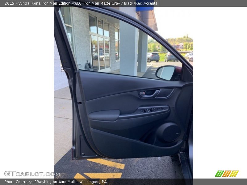 Iron Man Matte Gray / Black/Red Accents 2019 Hyundai Kona Iron Man Edition AWD