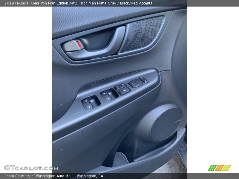 Iron Man Matte Gray / Black/Red Accents 2019 Hyundai Kona Iron Man Edition AWD
