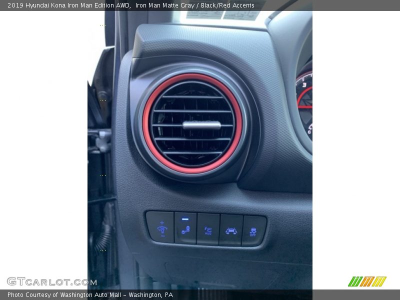 Iron Man Matte Gray / Black/Red Accents 2019 Hyundai Kona Iron Man Edition AWD