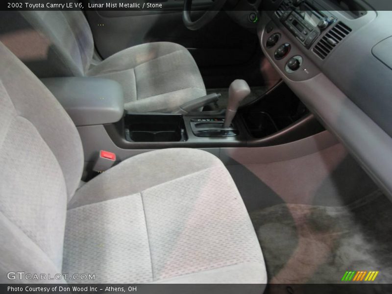 Lunar Mist Metallic / Stone 2002 Toyota Camry LE V6