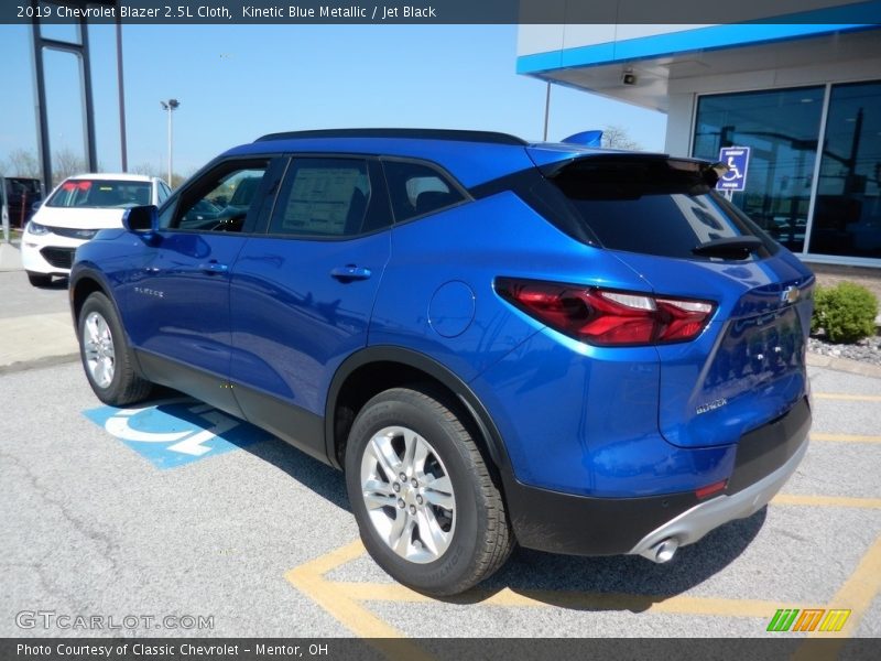 Kinetic Blue Metallic / Jet Black 2019 Chevrolet Blazer 2.5L Cloth
