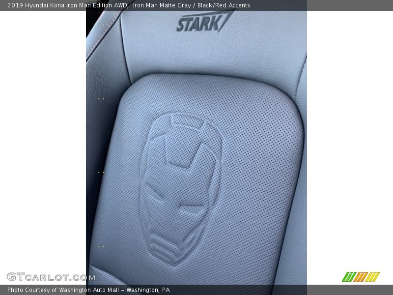 Front Seat of 2019 Kona Iron Man Edition AWD
