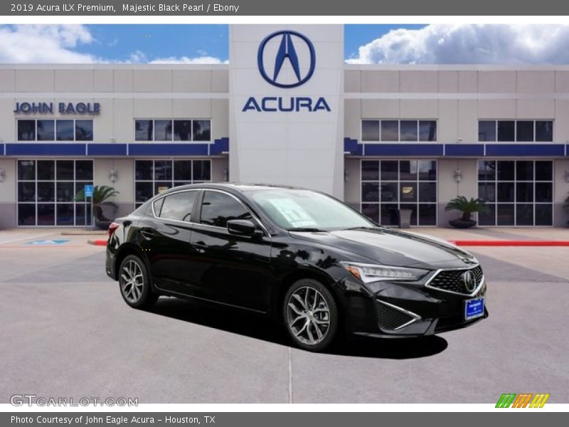 Majestic Black Pearl / Ebony 2019 Acura ILX Premium