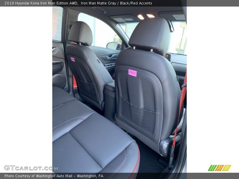 Iron Man Matte Gray / Black/Red Accents 2019 Hyundai Kona Iron Man Edition AWD