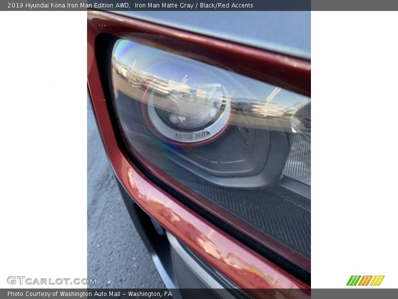 Iron Man Matte Gray / Black/Red Accents 2019 Hyundai Kona Iron Man Edition AWD