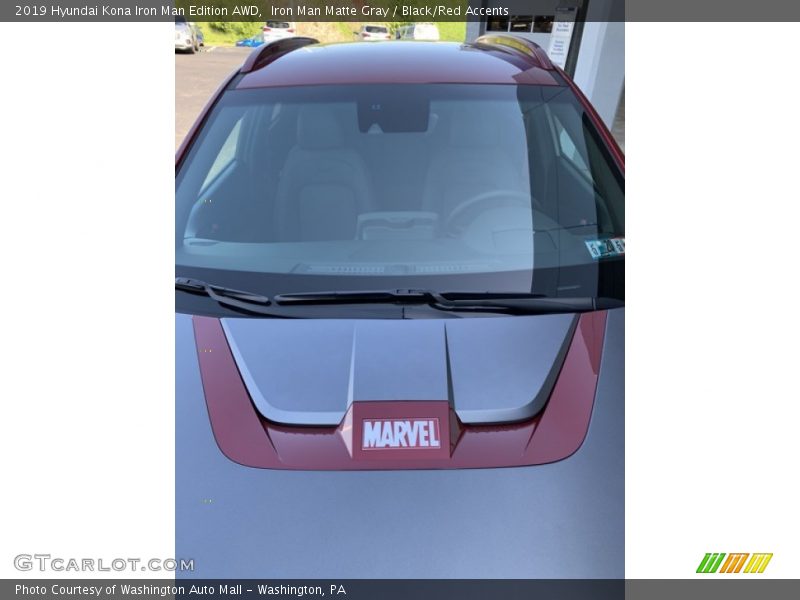 Iron Man Matte Gray / Black/Red Accents 2019 Hyundai Kona Iron Man Edition AWD