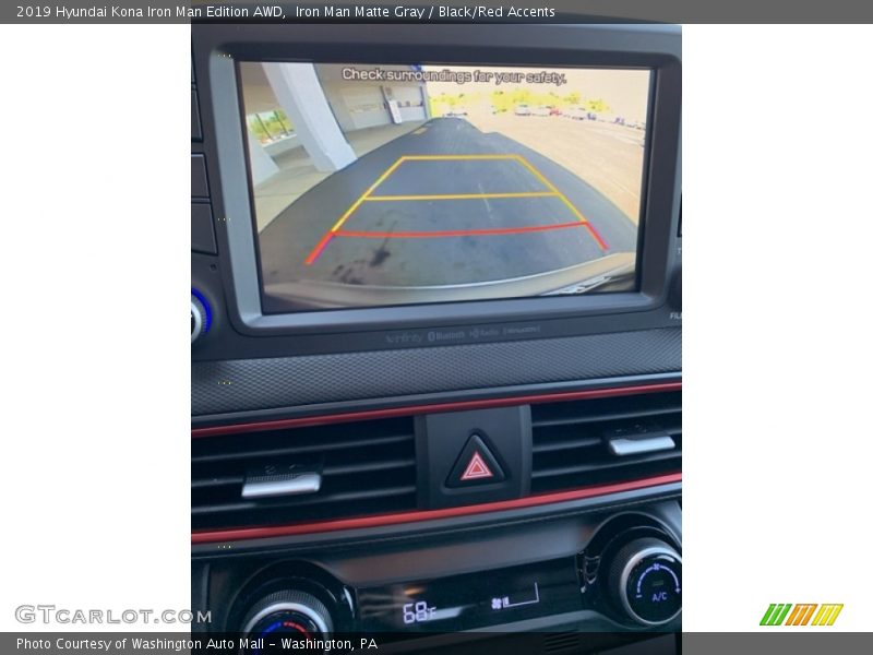 Iron Man Matte Gray / Black/Red Accents 2019 Hyundai Kona Iron Man Edition AWD