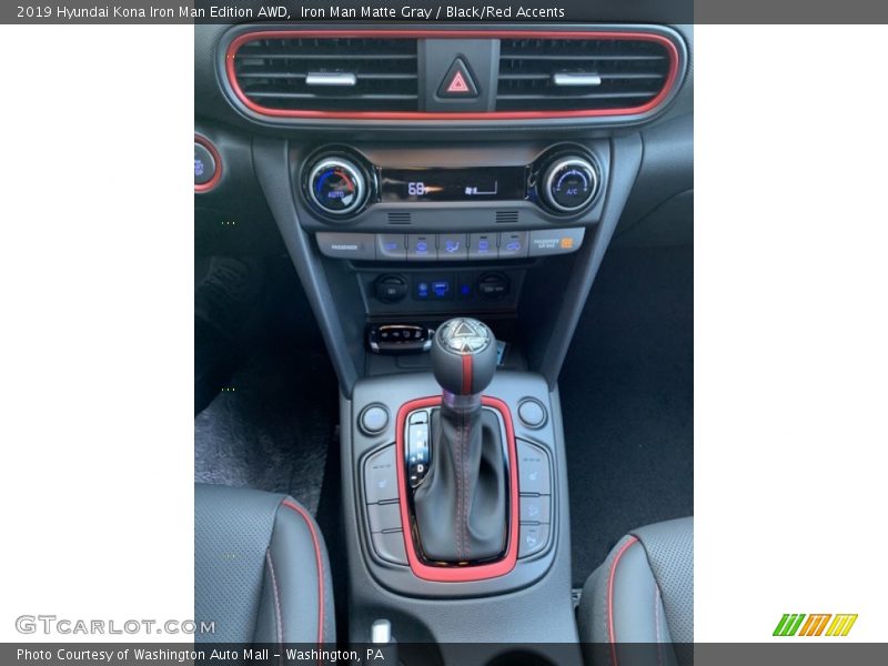  2019 Kona Iron Man Edition AWD 7 Speed DCT Automatic Shifter