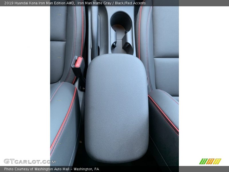 Iron Man Matte Gray / Black/Red Accents 2019 Hyundai Kona Iron Man Edition AWD
